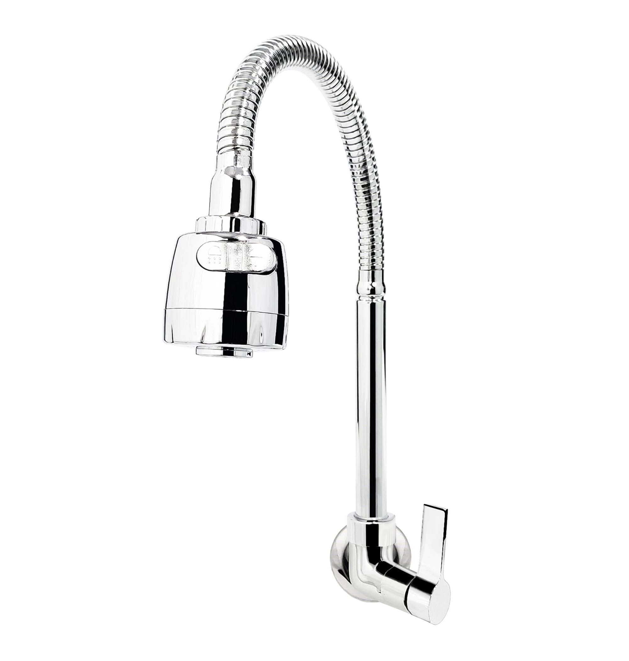 Torneira Cozinha Parede Gourmet Jr Flexível 1/4 Volta C70
