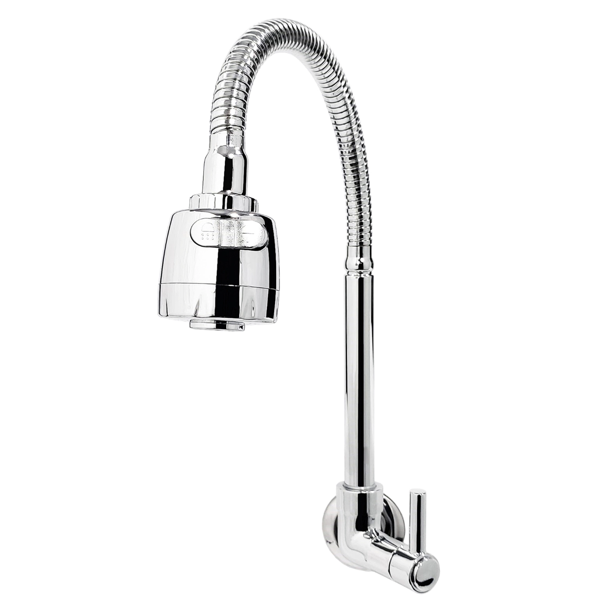 Torneira para Parede de Cozinha Bica Alta Cromado c62 Tidra