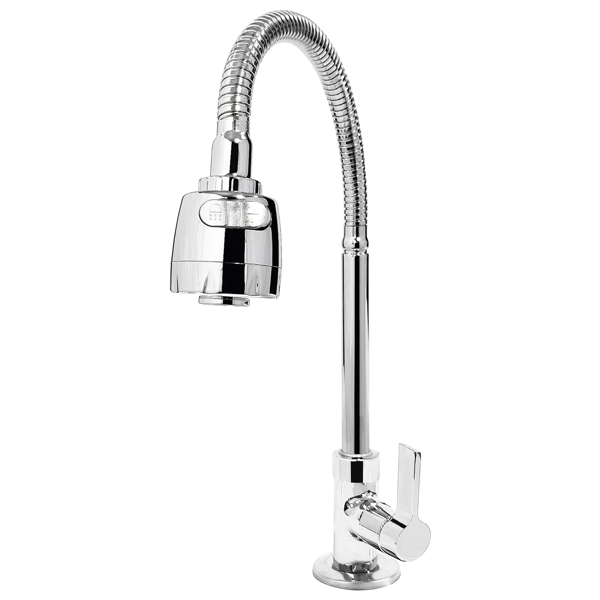 Torneira para Parede de Cozinha Bica Alta Cromado c70 Tidra