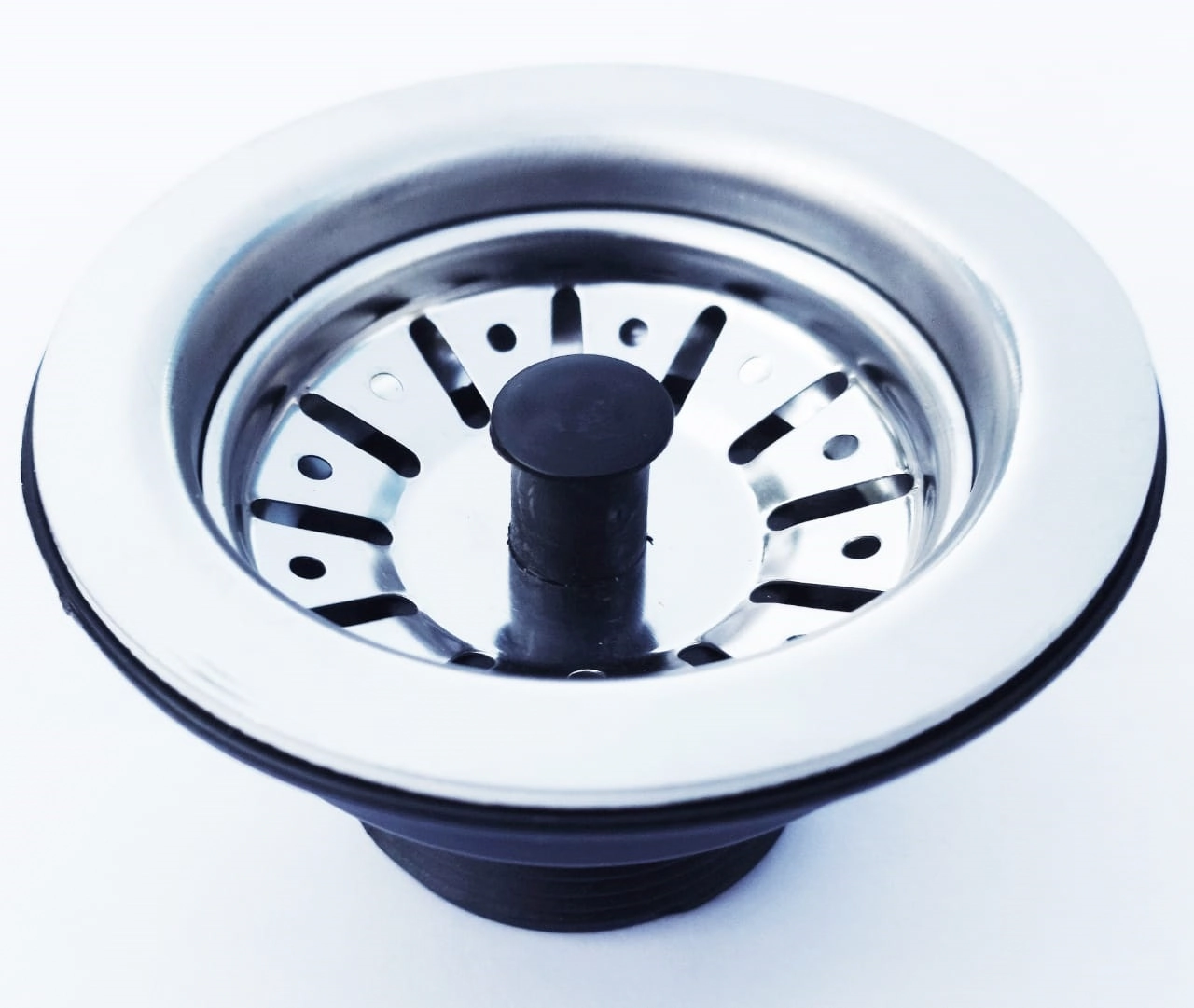 Ralo Americano Para Pias Cozinha Inox Polido