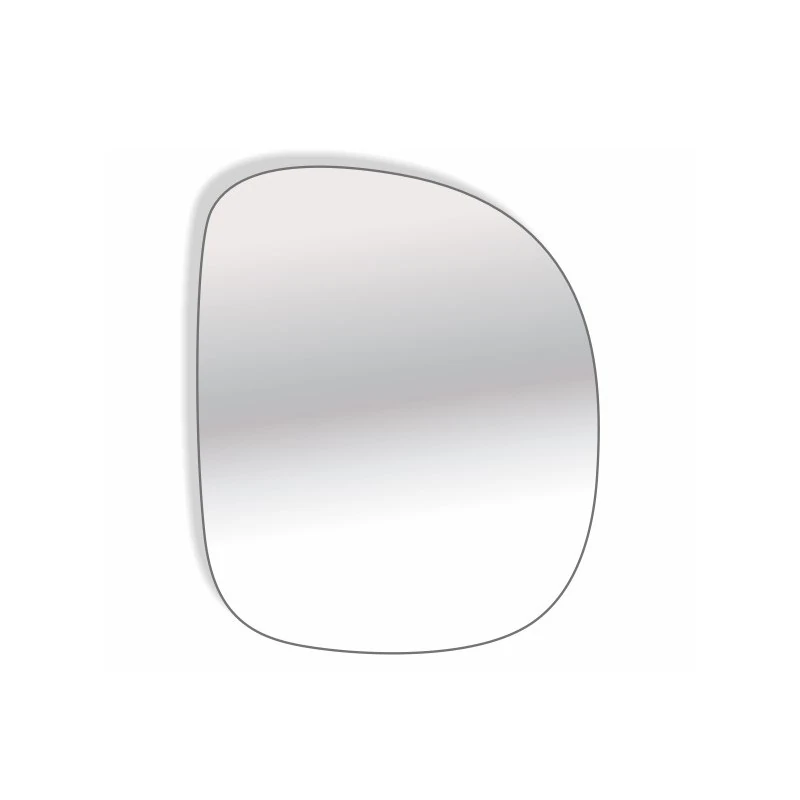 Lente Espelho do Retrovisor FORD F250 Lado Direito sem Base - TROQUE FACIL 50111M