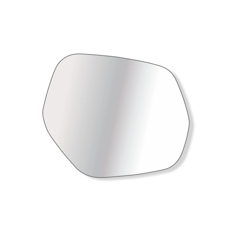 Lente Espelho do Retrovisor HONDA HRV Lado Esquerdo sem Base - TROQUE FACIL 2352M