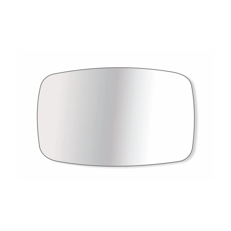 Lente Espelho do Retrovisor FORD ESCORT/FIESTA Lado Esquerdo com Base Fixo/Remoto - TROQUE FACIL 6504M