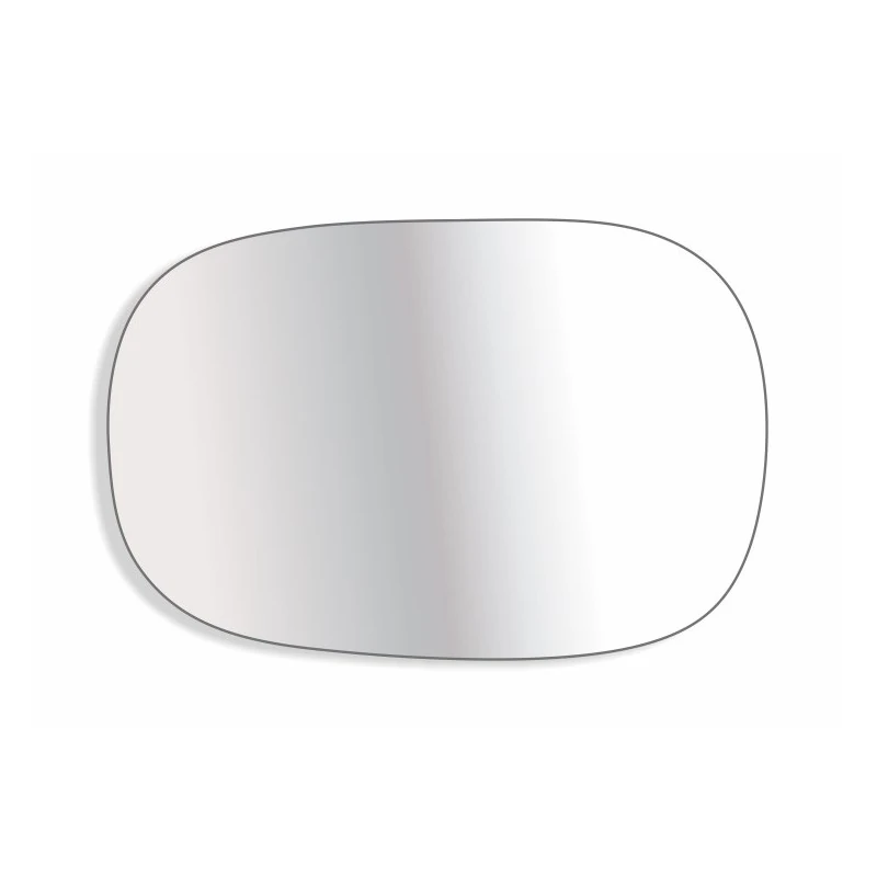 Lente Espelho do Retrovisor FORD KA Lado Esquerdo com Base Modelo Ficosa - TROQUE FACIL 6036M