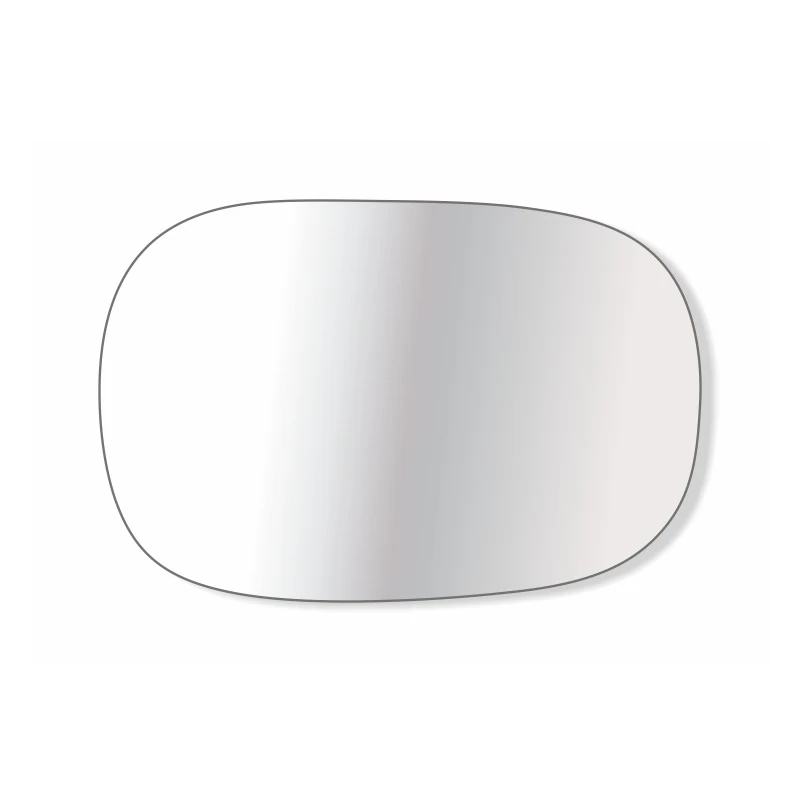 Lente Espelho do Retrovisor FORD KA Lado Direito com Base Modelo Ficosa - TROQUE FACIL 6037M