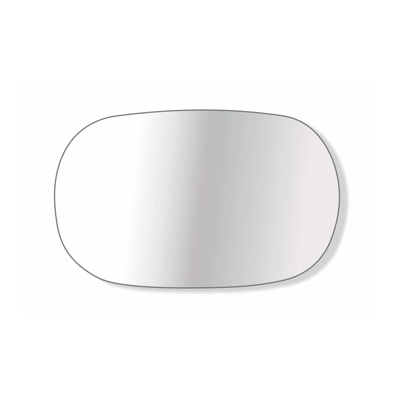 Lente Espelho do Retrovisor FORD KA Lado Esquerdo com Base Modelo Metagal - TROQUE FACIL 6038M