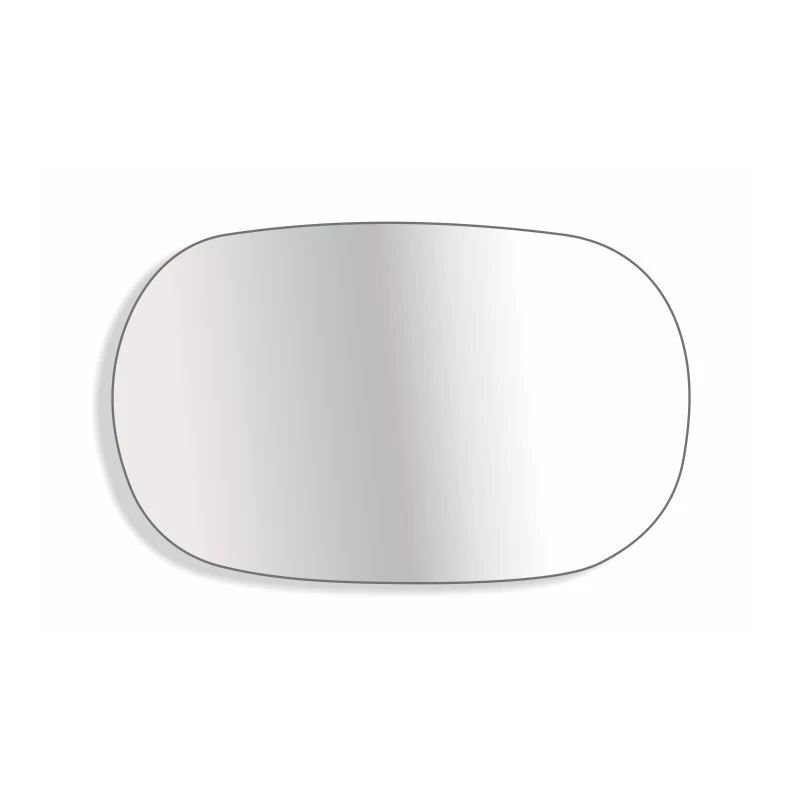 Lente Espelho do Retrovisor FORD KA Lado Direito com Base Modelo Metagal - TROQUE FACIL 6039M