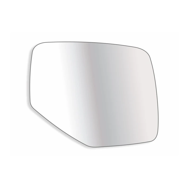 Lente Espelho do Retrovisor FORD ECOSPORT/RANGER Lado Direito com Base - TROQUE FACIL 6071M