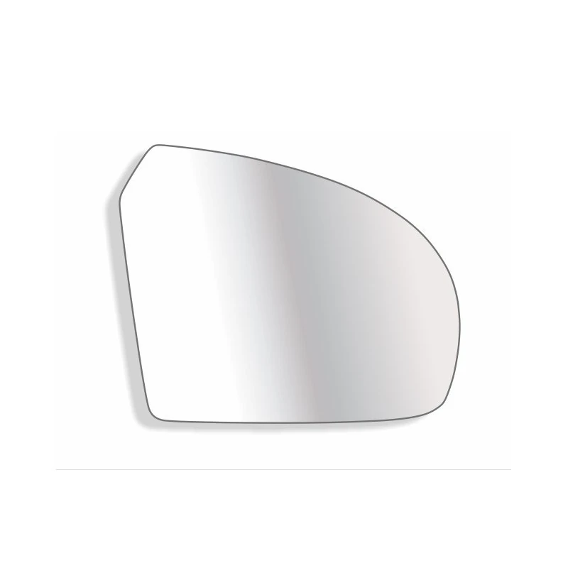 Lente Espelho do Retrovisor FORD FIESTA/KA Lado Direito com Base - TROQUE FACIL 6469M