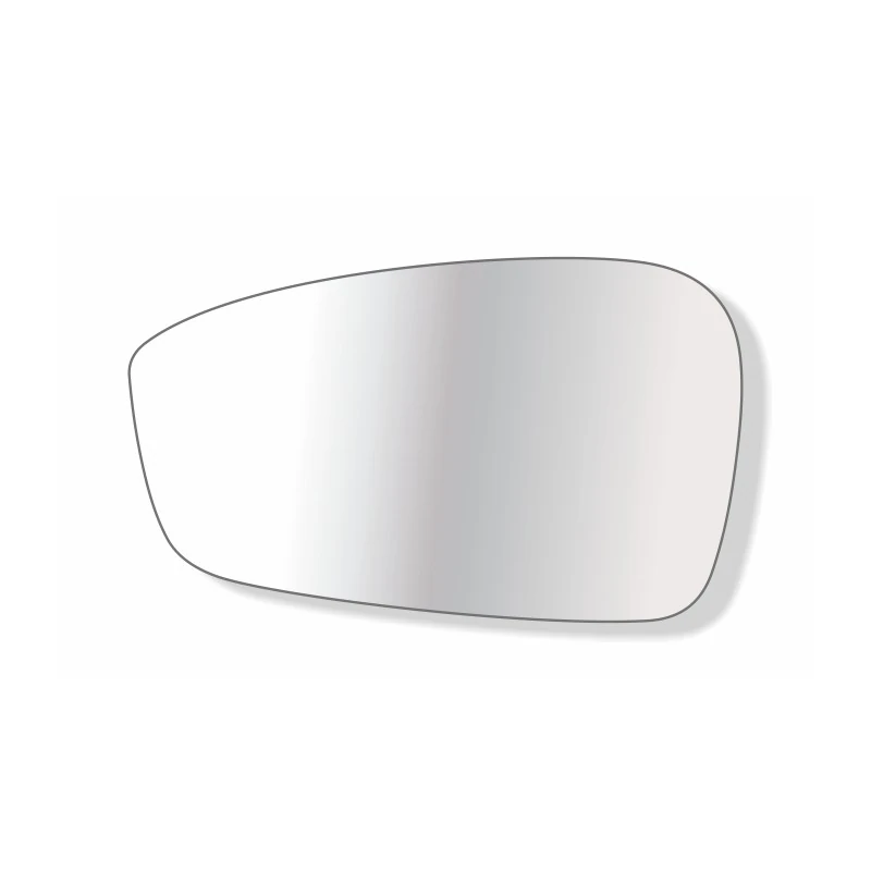 Lente Espelho do Retrovisor FORD FIESTA Lado Esquerdo com Base - TROQUE FACIL 6644M