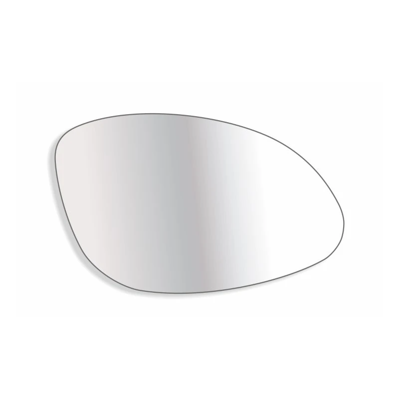 Lente Espelho do Retrovisor CHEVROLET - GM VECTRA Lado Direito com Base - TROQUE FACIL 6049M
