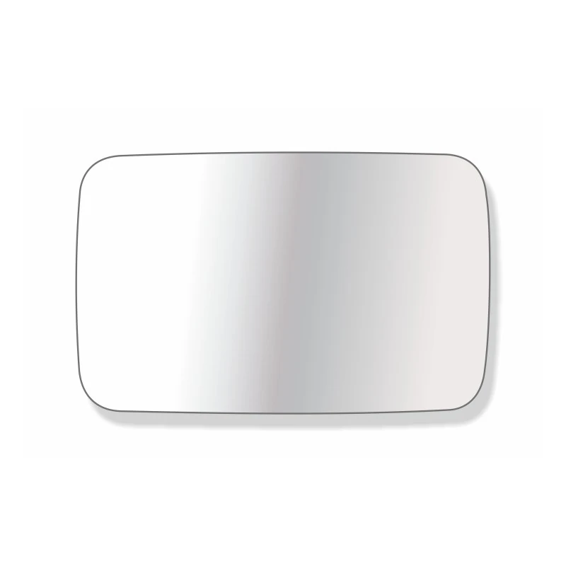 Lente Espelho do Retrovisor FIAT UNO Lado Esquerdo com Base - TROQUE FACIL 6056M