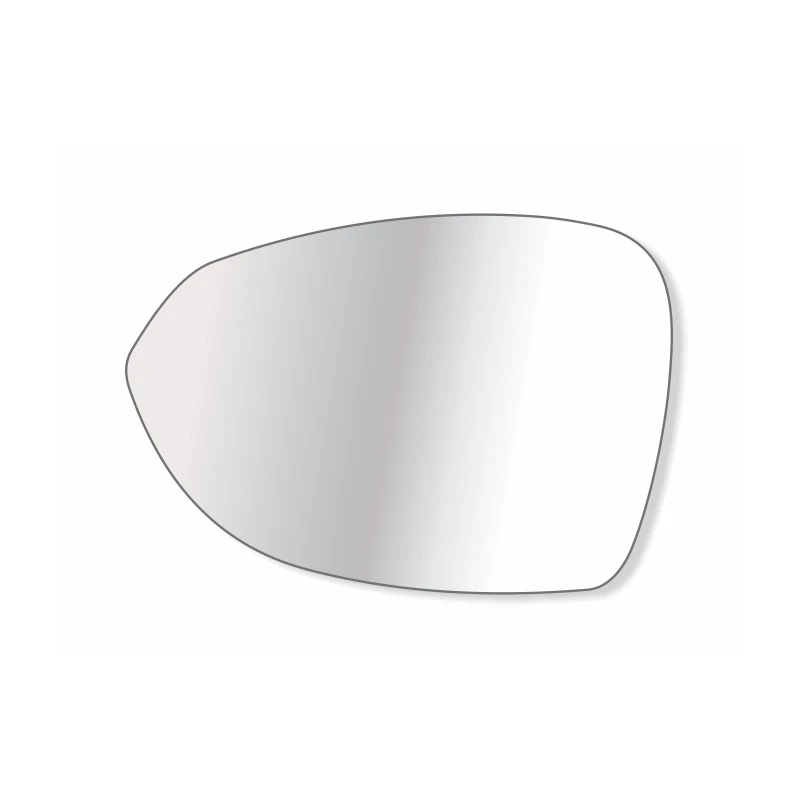 Lente Espelho do Retrovisor FIAT IDEA Lado Esquerdo com Base - TROQUE FACIL 6574M