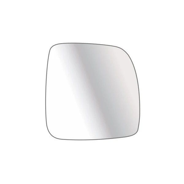 Lente Espelho do Retrovisor FIAT FIORINO Lado Direito com Base - TROQUE FACIL 6579M
