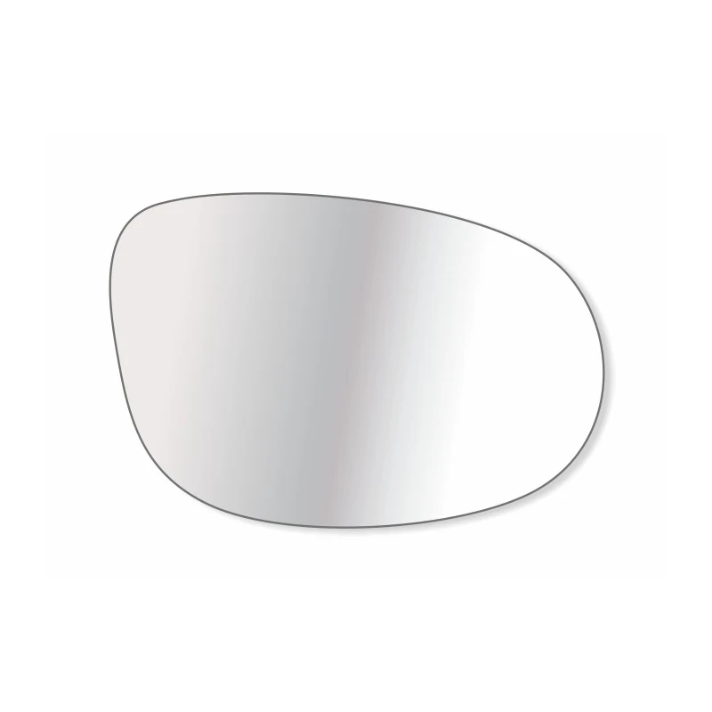Lente Espelho do Retrovisor FIAT BRAVO Lado Direito com Base - TROQUE FACIL 6583M
