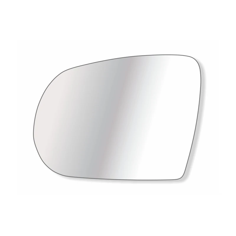 Lente Espelho do Retrovisor FIAT TORO Lado Esquerdo com Base - TROQUE FACIL 6648M