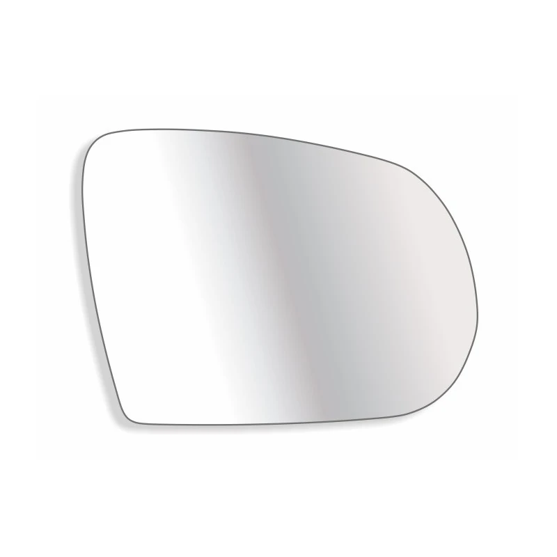 Lente Espelho do Retrovisor FIAT TORO Lado Direito com Base - TROQUE FACIL 6649M