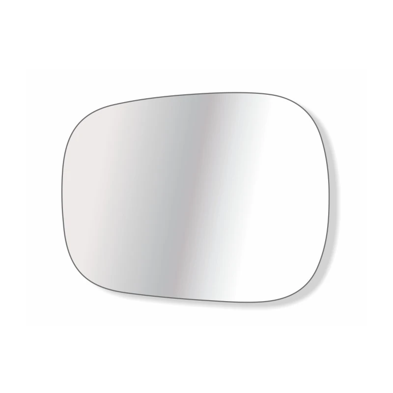 Lente Espelho do Retrovisor RENAULT KANGOO Lado Esquerdo com Base - TROQUE FACIL 6560M