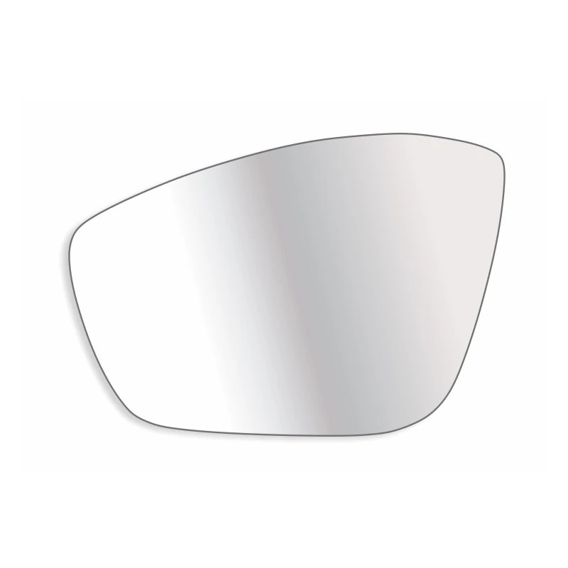 Lente Espelho do Retrovisor PEUGEOT 208 Lado Esquerdo com Base - TROQUE FACIL 6624M
