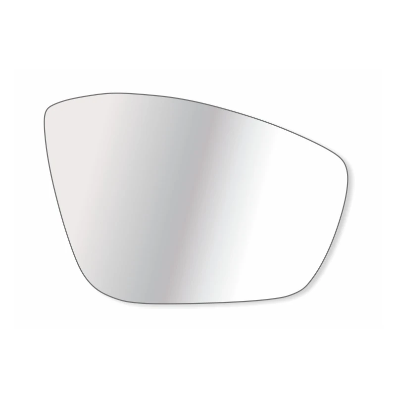 Lente Espelho do Retrovisor PEUGEOT 208 Lado Direito com Base - TROQUE FACIL 6625M