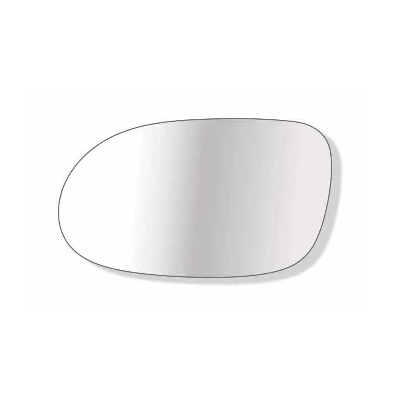 Lente Espelho do Retrovisor MERCEDES BENZ CLASSE A Lado Direito com Base - TROQUE FACIL 6507M