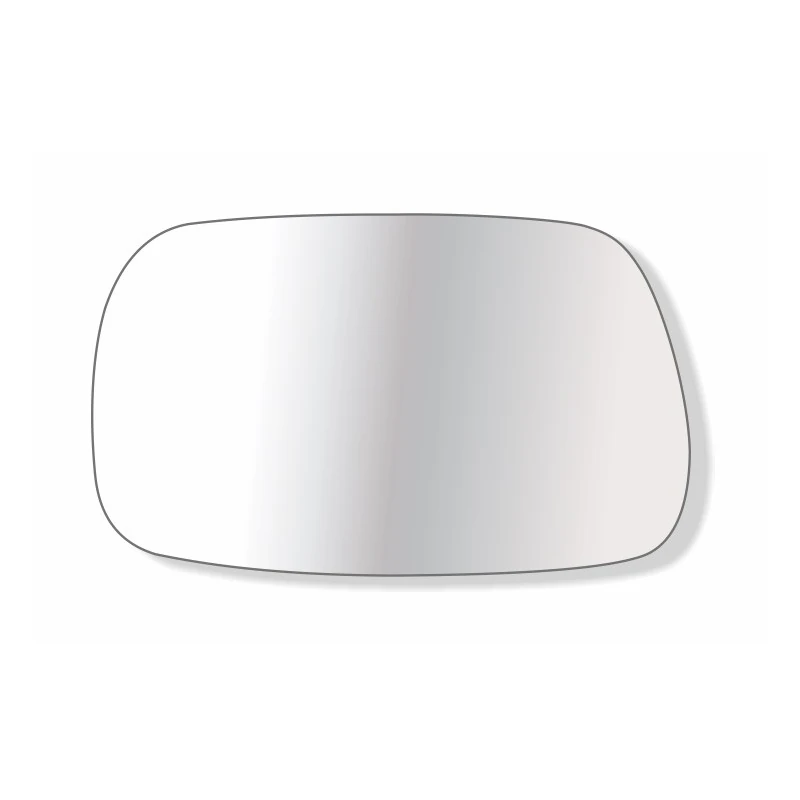 Lente Espelho do Retrovisor TOYOTA COROLLA/FIELDER Lado Esquerdo com Base - TROQUE FACIL 6486