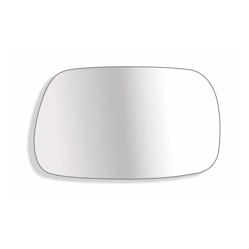 Lente Espelho do Retrovisor TOYOTA COROLLA/FIELDER Lado Direito com Base - TROQUE FACIL 6487