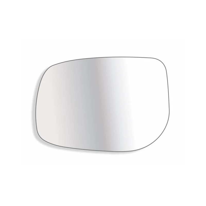 Lente Espelho do Retrovisor TOYOTA ETIOS Lado Esquerdo com Base Metalizada - TROQUE FACIL 6630M