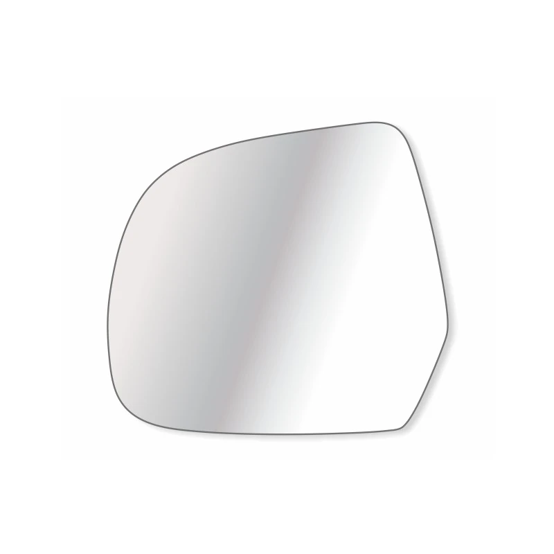 Lente Espelho do Retrovisor NISSAN MARCH Lado Esquerdo com Base - TROQUE FACIL 6614M