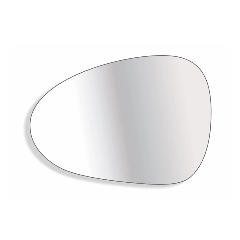 Lente Espelho do Retrovisor JAC J3 Lado Esquerdo com Base - TROQUE FACIL 6634M