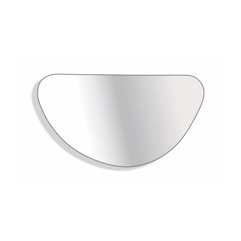 Lente Espelho do Retrovisor FORD TRANSIT Lado Direito Inferior Menor sem Base - TROQUE FACIL 2395M