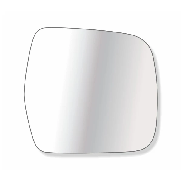 Lente Espelho do Retrovisor TOYOTA HILUX Lado Direito sem Base - TROQUE FACIL 2417M