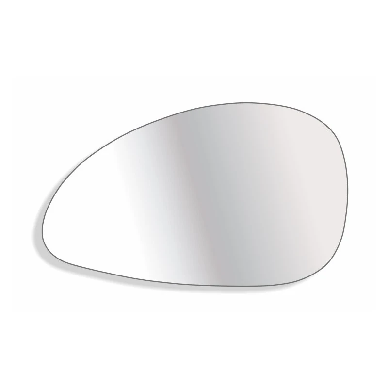 Lente Espelho do Retrovisor CITROEN C4 Lado Esquerdo com Base - TROQUE FACIL 6708M