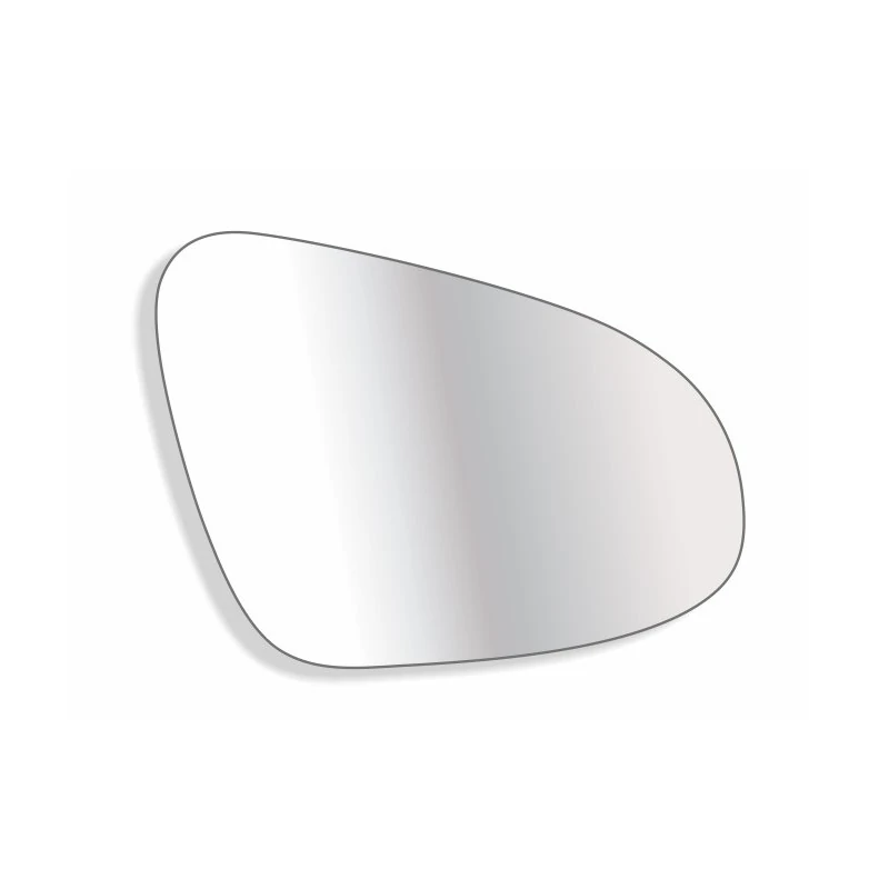 Lente Espelho do Retrovisor TOYOTA YARIS Lado Direito sem Base - TROQUE FACIL 2433M