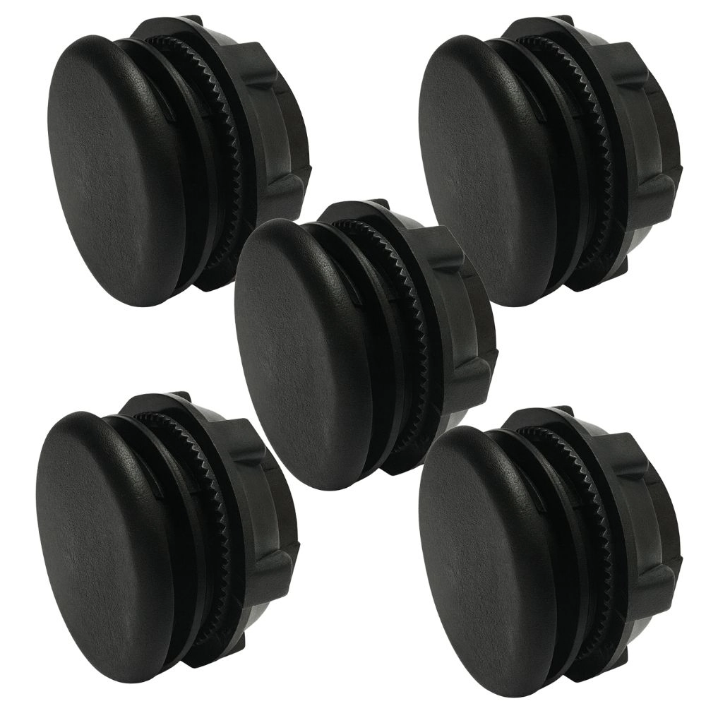 Kit 5 Tampao Cego Para Botao De 22mm Stark