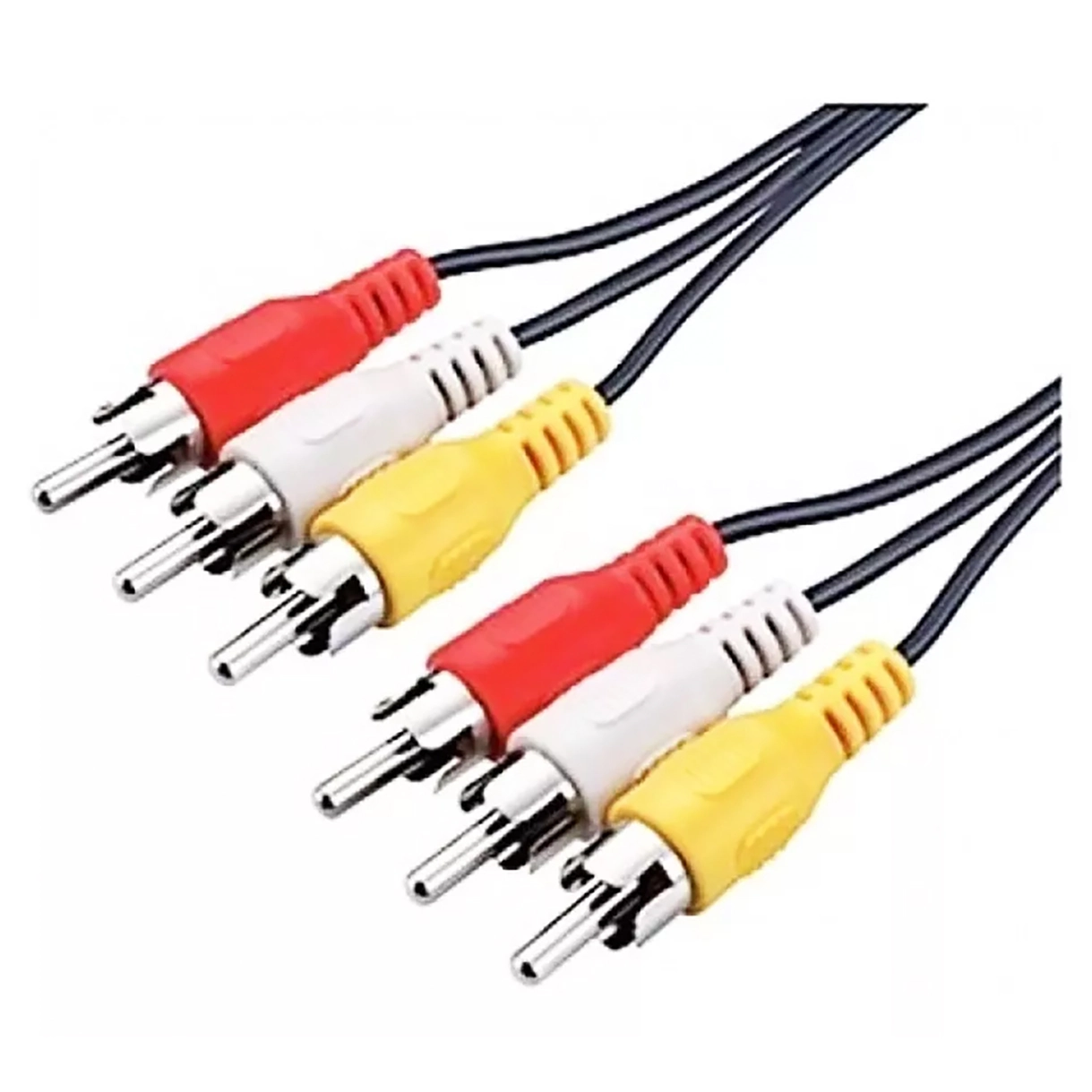 20 Metros De Cabo Rca Audio E Video Av Sem Emenda Longo Novo