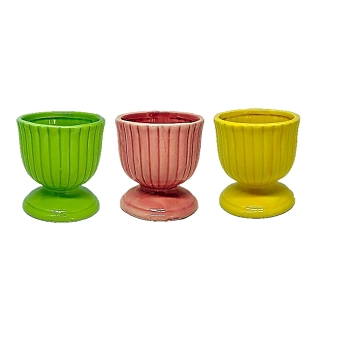 Vaso Ceramica C/pe Sort 10cm