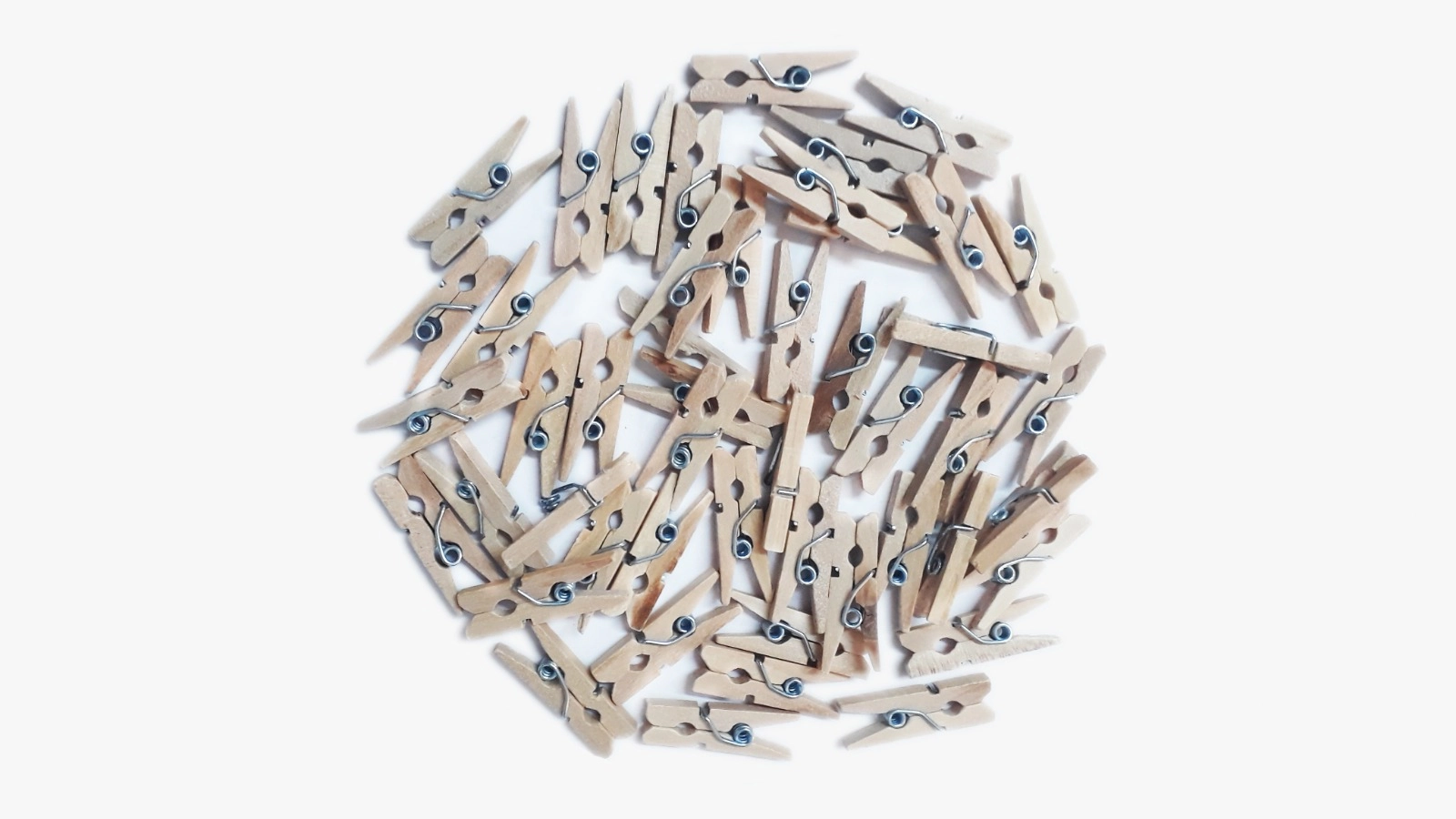 Mini Prendedor Cor Natural 2.5cm 30un 4889 1 Yoss