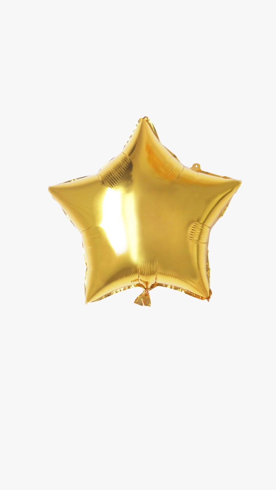 Bal¿o Metalizado Estrela Dourado 45cm 280 4 Yoss
