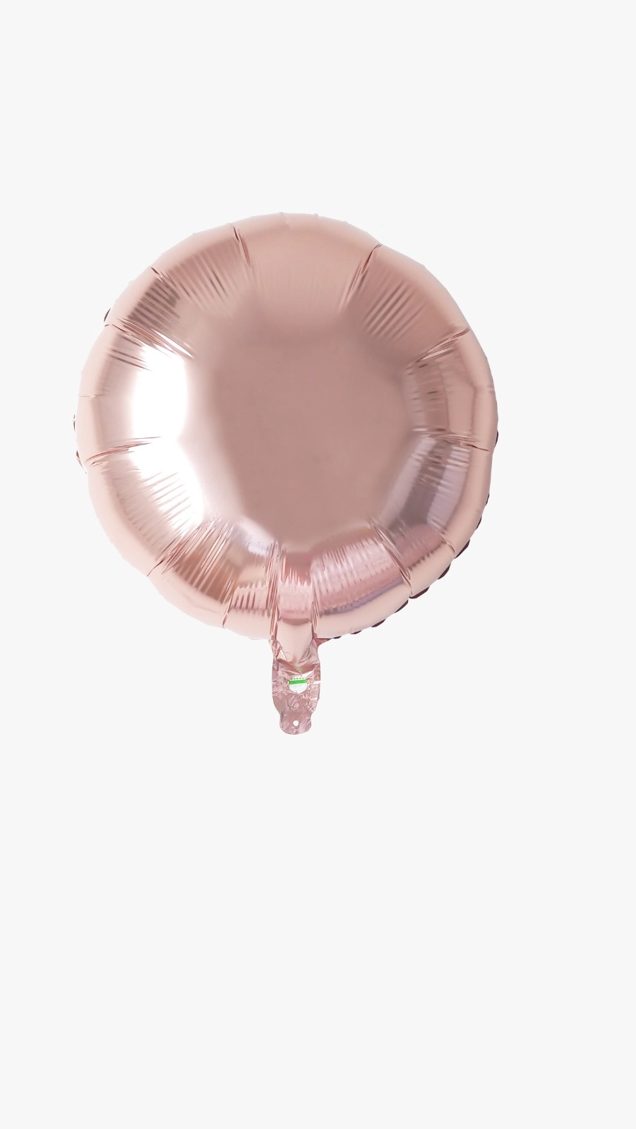 Balão Metalizado Rosé Redondo 45cm Yoss