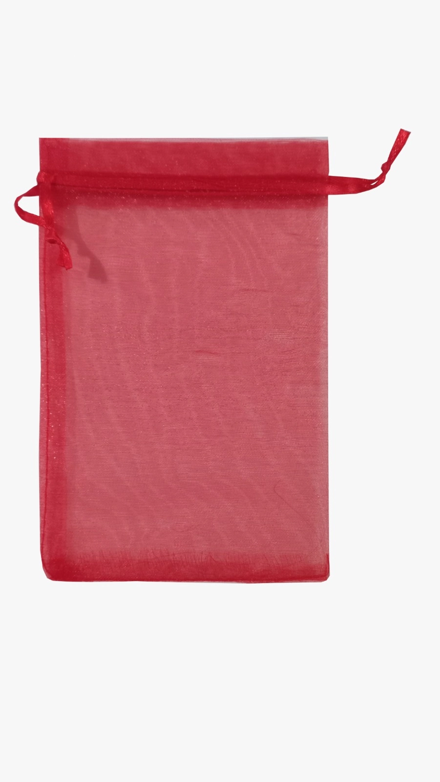 Saco De Organza Pequeno Vermelho 10un X 15 Cm 10un 1298 4 Yoss
