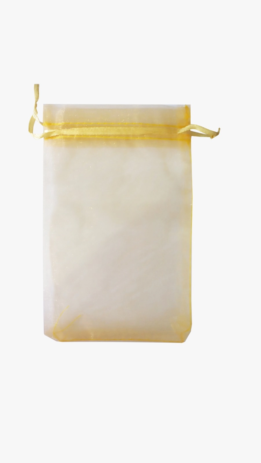 Saco Organza P Dourado 10x15 Cod 1298 5