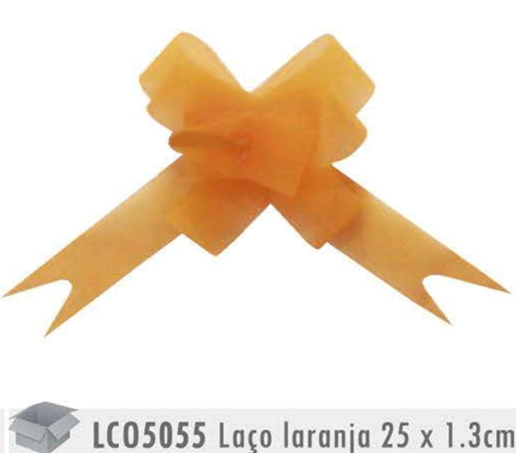 Laco Facil Laranja Brilhoso 10un Lco5055 Yoss
