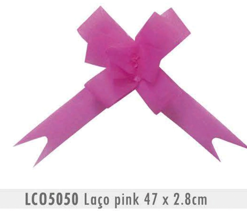 Laco Facil Pink Brilhoso 10un Lco5050 Yoss