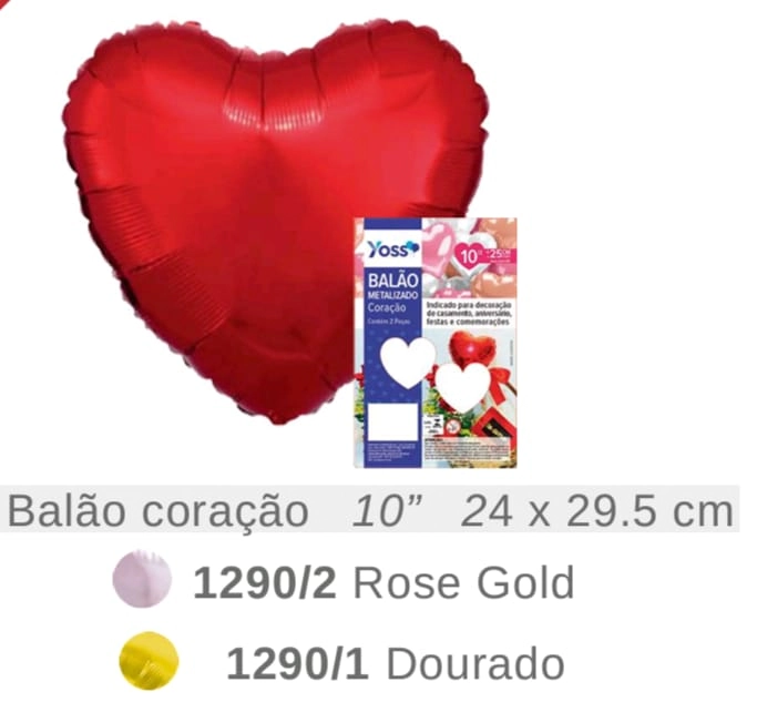 Balao Yoss Metalizado C
