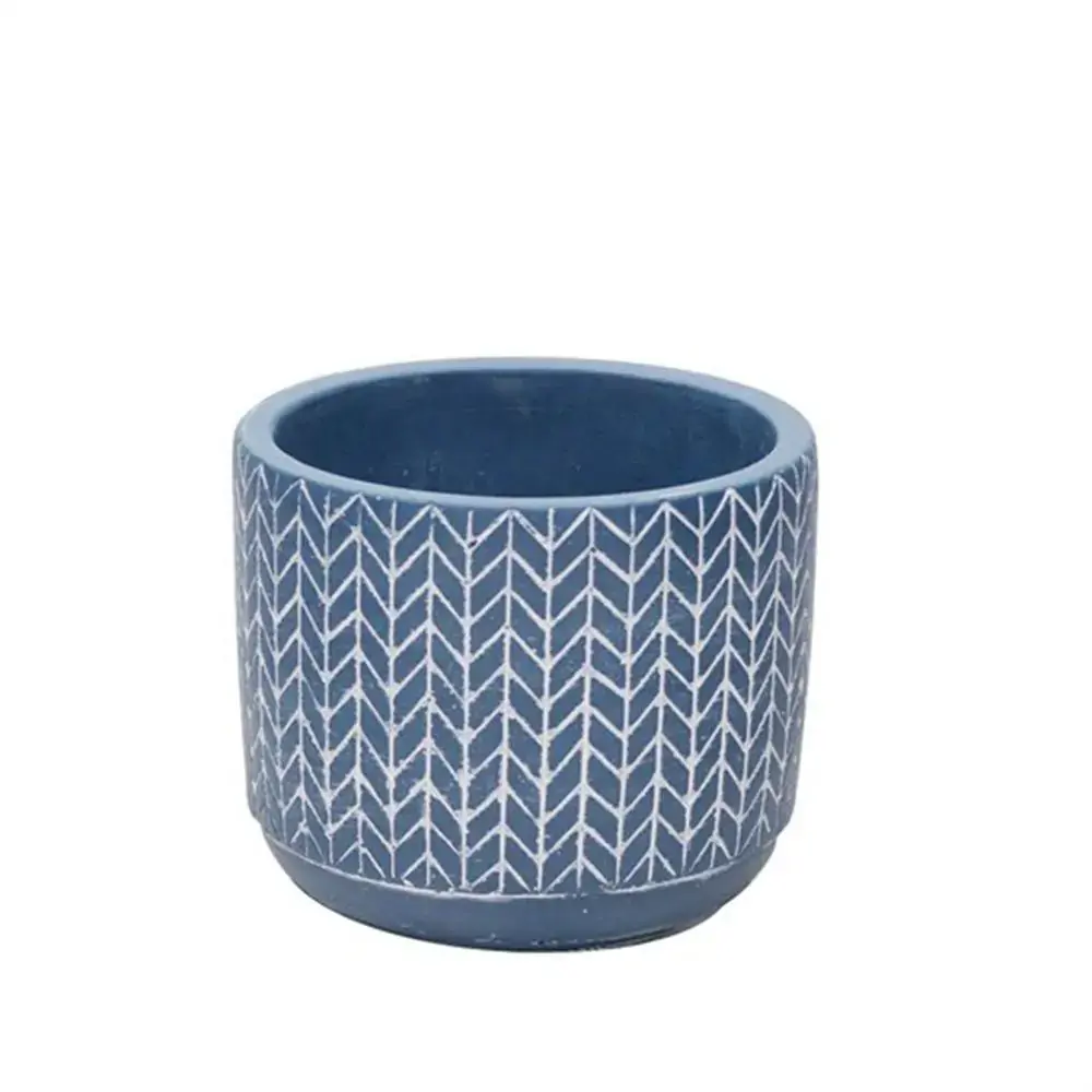 Cachepot Cimento 10420 1 Azul