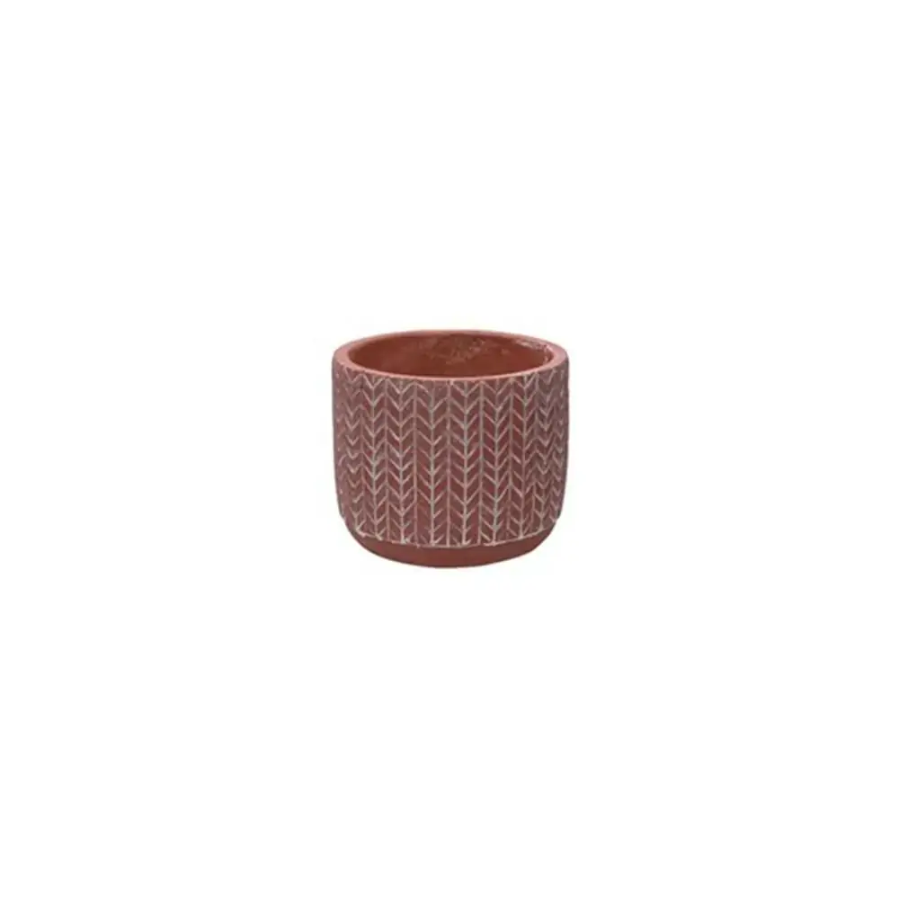 Cachepot Cimento 10432 1 Vermelho