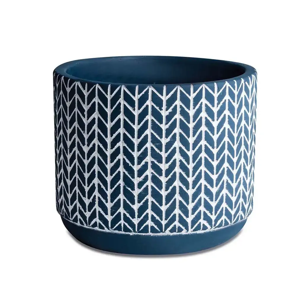 Cachepot Cimento 10436 1 Azul