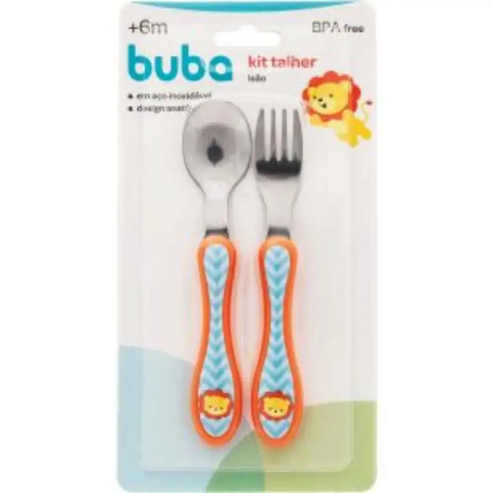 Kit Talher Leãozinho Buba Baby
