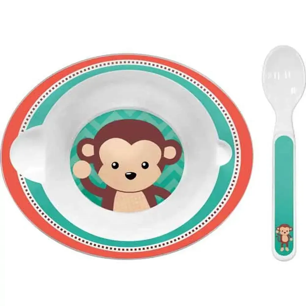 Bowl C/ Colher Macaquinho Buba